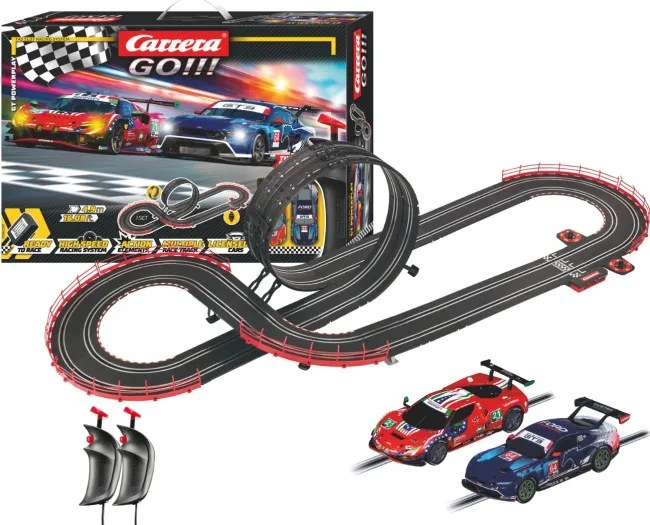 Pretekárska dráha Carrera Go 20062597 GT Powerplay 4,9m