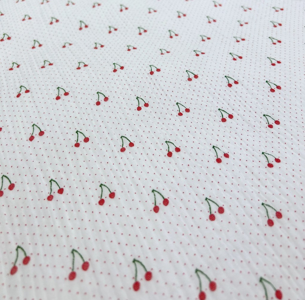 INTERMEDIC SK Obliečka na vankúšik Mušelín cherry 40x40 cm