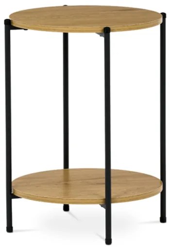 Odkladací stolík Autronic 44x56 cm prírodná MDF CT-G1005 OAK