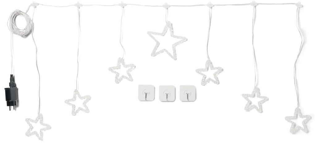 LED svetelný záves »Sterne«