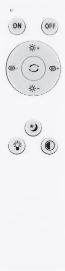 Globo 41587-18 - LED Stmievateľné stropné svietidlo SONNY LED/18W/230V + DO