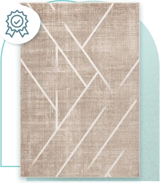 Koberec FD Sensi Arlo tmavobéžový