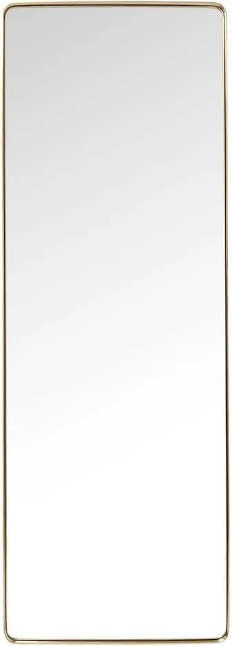 Zrkadlo s rámom v mosadznej farbe Kare Design Rectangular, 200 x 70 cm |  BIANO