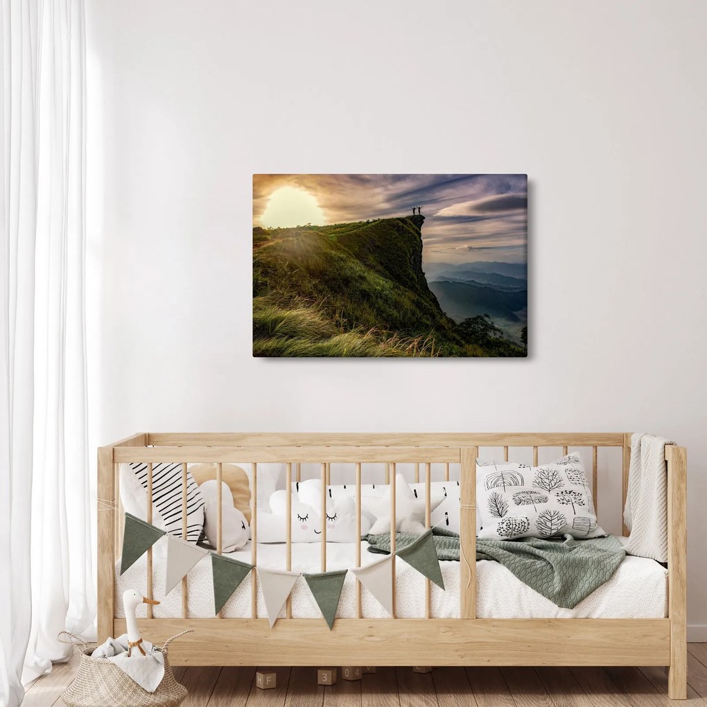 Obraz žien na útese (90x60 cm)