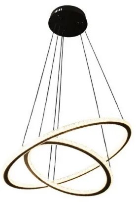 Stmievateľný LED luster na lanku LED/150W/230V 3000-6500K + diaľkové ovládanie