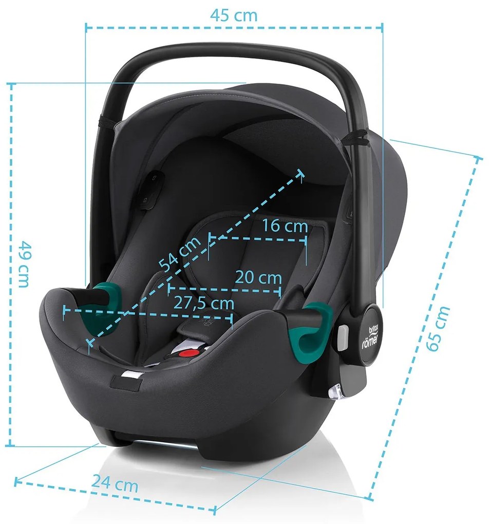 Autosedačka Baby-Safe iSense, Midnight Grey
