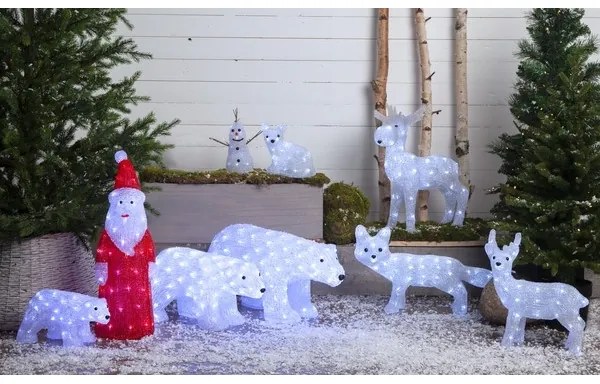 Eglo 410802 - LED Vianočná dekorácia CRYSTALINE 20xLED/0,06W/2xAAA