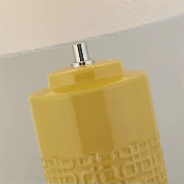 Searchlight EU60062OC - Stolná lampa CHARLESTON 1xE27/10W/230V keramika