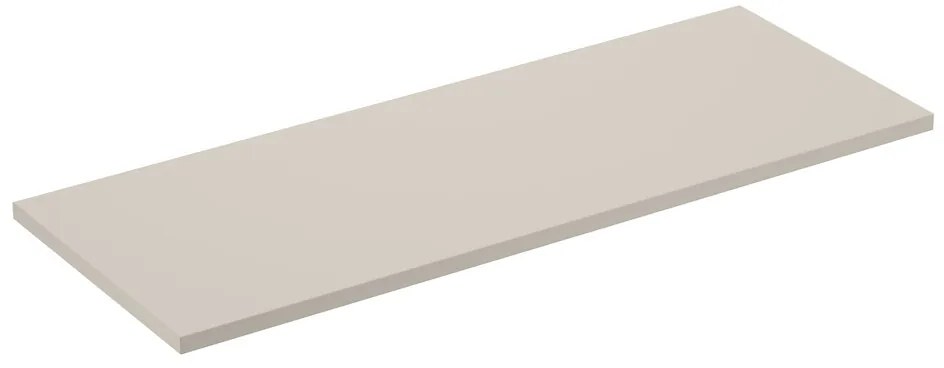 Závěsná skříňka pod umyvadlo Adele Cashmere s deskou a umyvadly 120 cm kašmírová