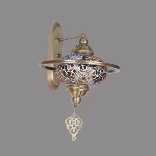 Nástenné svietidlo YENI 1xE27/40W/230V bronzové