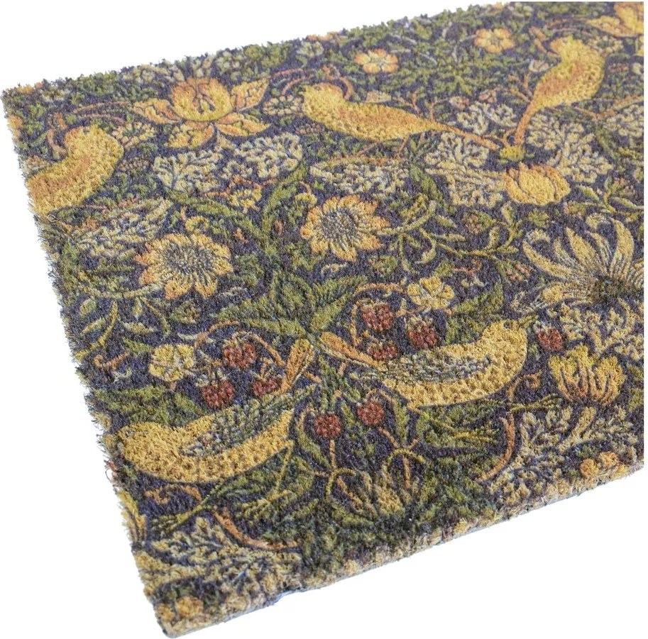 Rohožka z kokosového vlákna 60x90 cm William Morris Strawberry Thief – Artsy Doormats