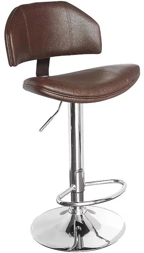 Barová stolička Kwazar hnedá 7373