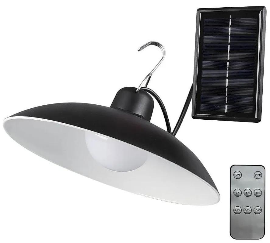 Polux LED Solárna  lampa CELINA LED/1,8W/3,7V IP44 + diaľkové ovládanie SA1818