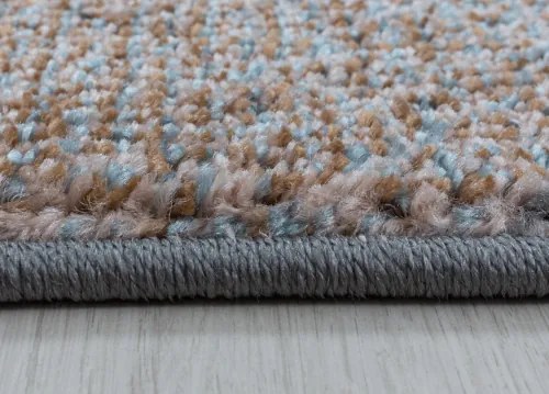 Koberce Breno Kusový koberec EFOR 3714 Blue, modrá, viacfarebná,140 x 200 cm