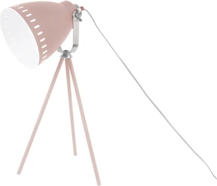 Ružová stolová lampa Leitmotiv Tristar
