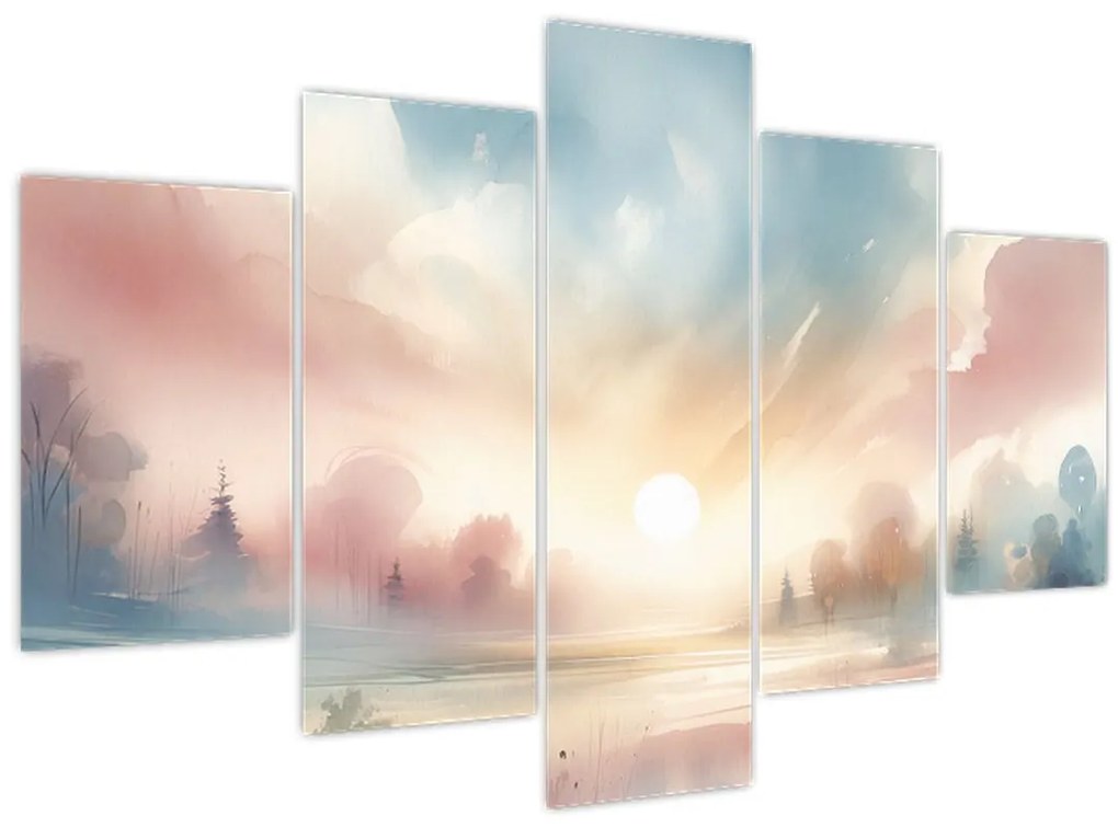 Obraz - Elegantná krajina (150x105 cm)