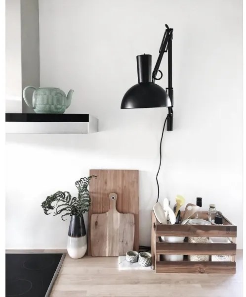 DFTP by Nordlux - Stolná lampa ARKI 1xE27/60W/230V čierna