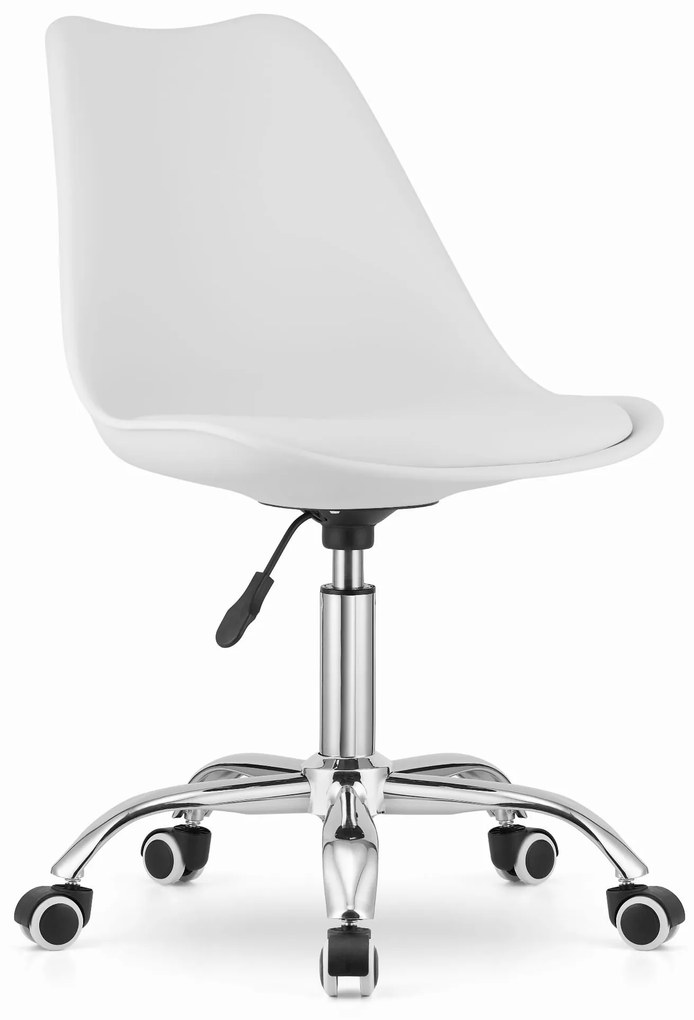 Biela kancelárska stolička PANSY