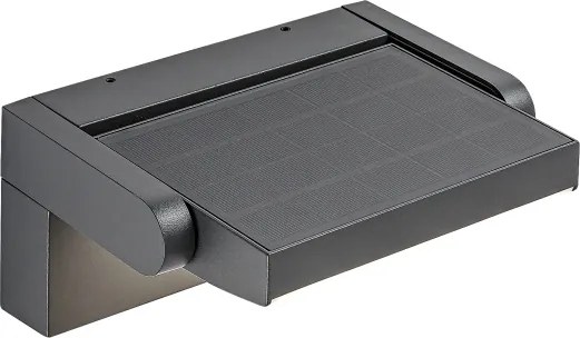 Brilagi LED solárne nástenné svietidlo s čidlom ANKLE LED/10W/3,7V 3000K IP65
