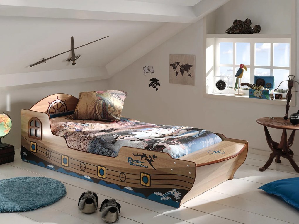 Detská posteľ v tvare lode Sailor