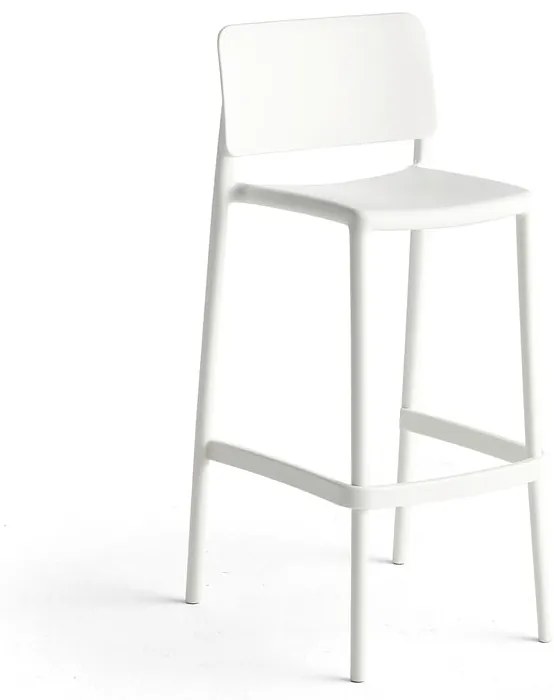 Barová stolička RIO, biela