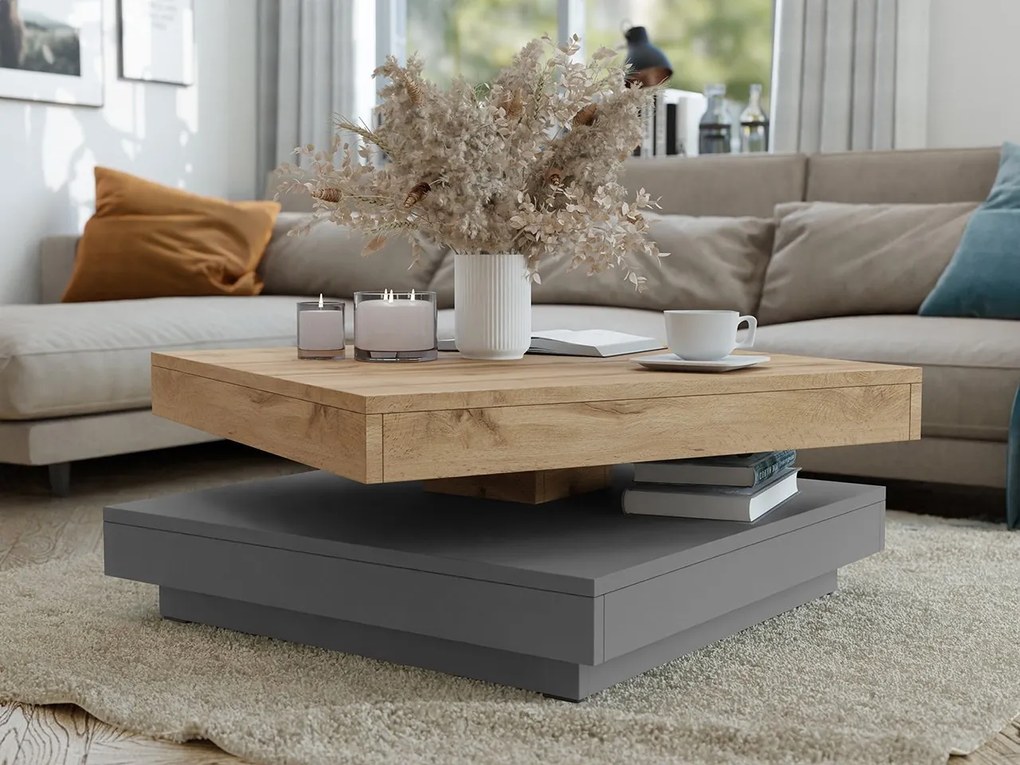 Konferenčný stolík Dakar, Farby: dub cremona torro