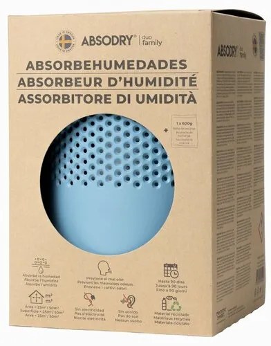 Absodry Duo Family Bag Blue pohlcovač vlhkosti
