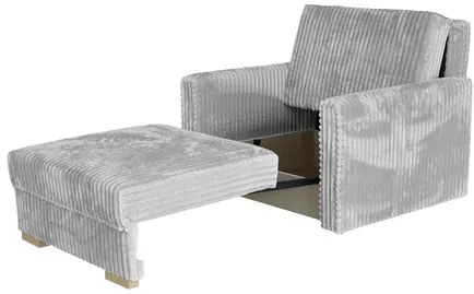 Rozkladacie kreslo Carivia Piano I (svetlosivá) (s úl. priestorom). Vlastná spoľahlivá doprava až k Vám domov. 1105668