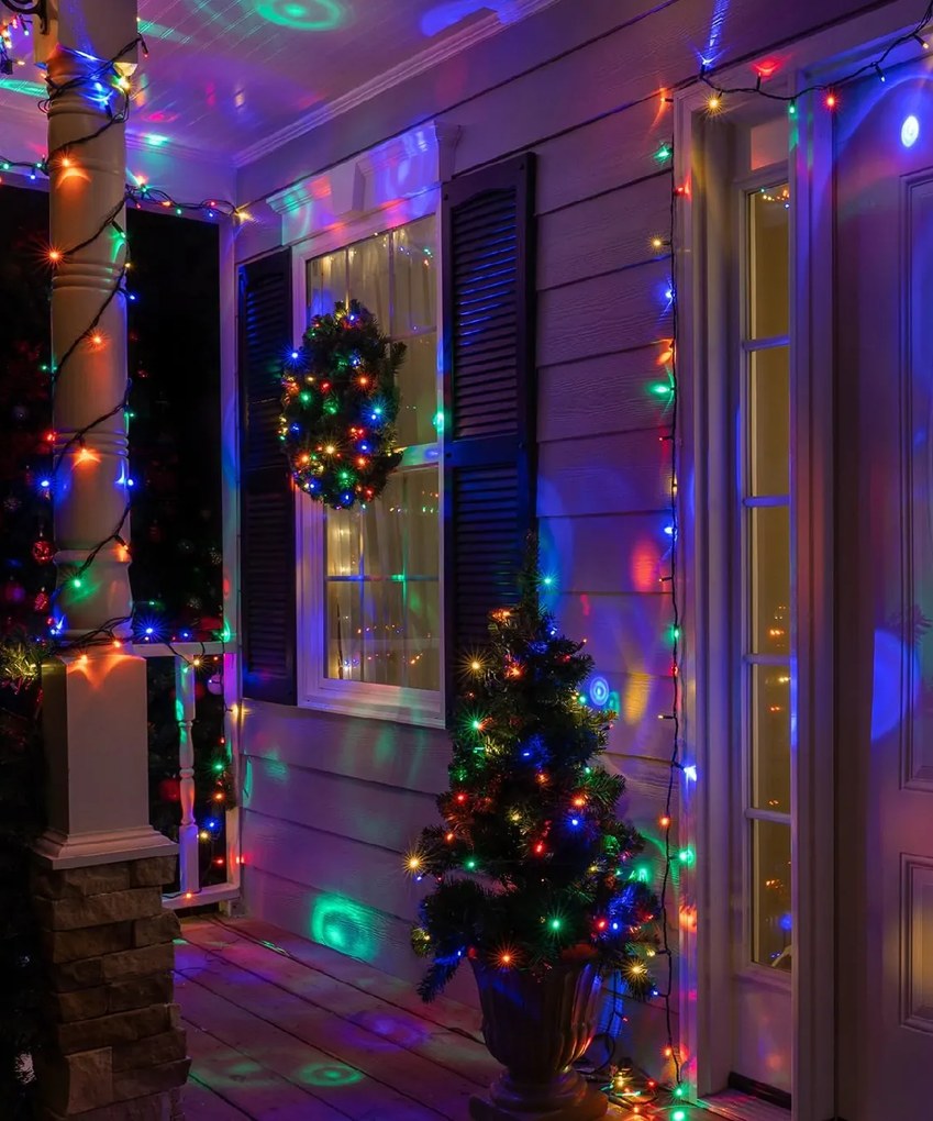 Vianočné svetielka vonkajšie FLASH multicolor 300 LED