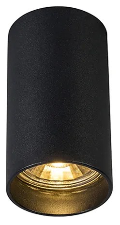 Inteligentný moderný reflektor čierny vrátane WiFi GU10 - Tuba