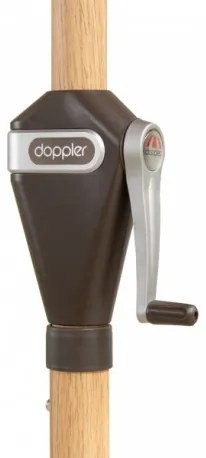 Doppler ALU WOOD 3 x 2 m - slnečník s automatickým naklápaním s ULTRA UV ochranou : Barvy slunečníků - 846