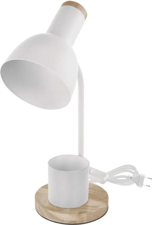 Stolná lampa Poppy biela