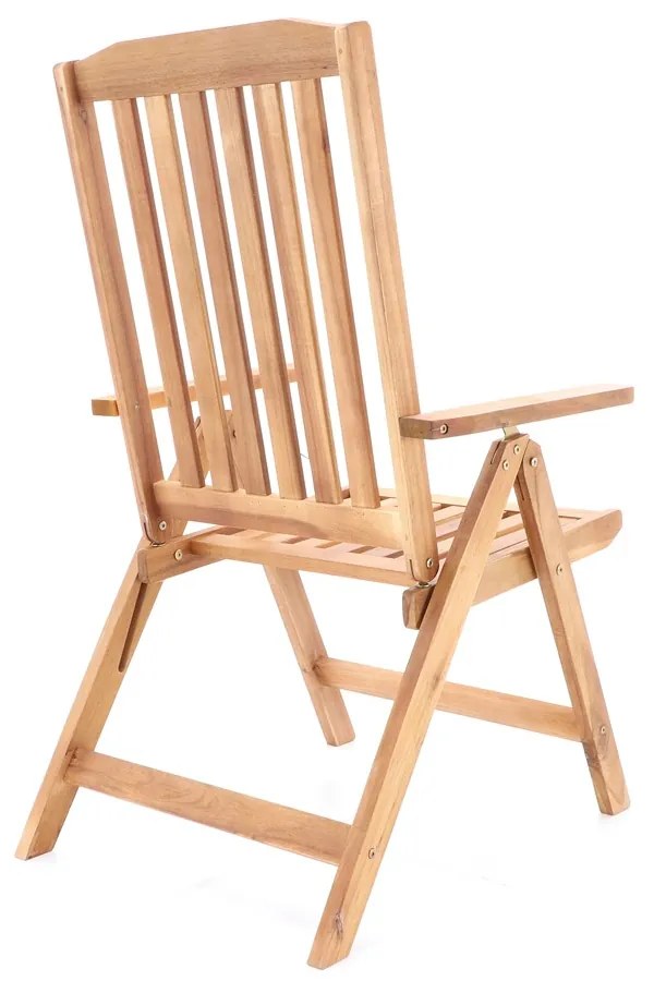 Záhradná stolička Kobe, hnedá