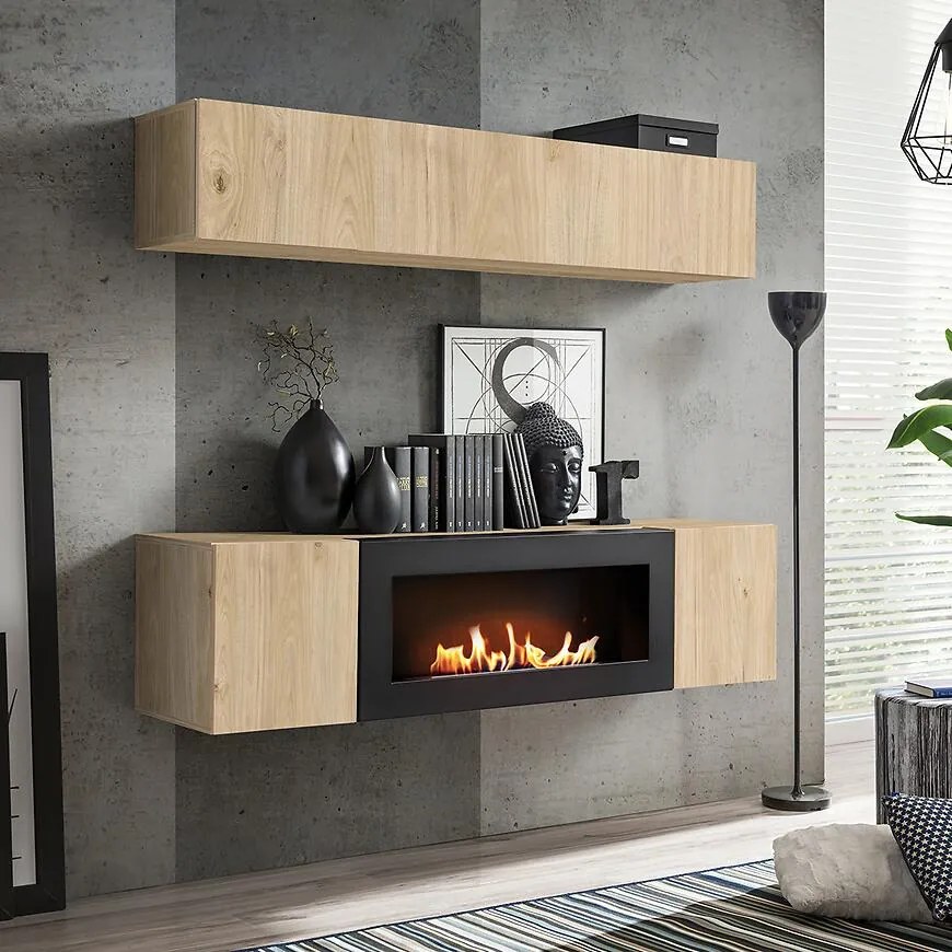 Obývacia stena Fly Hj Fy N1 Hickory Jackson/Biokrb