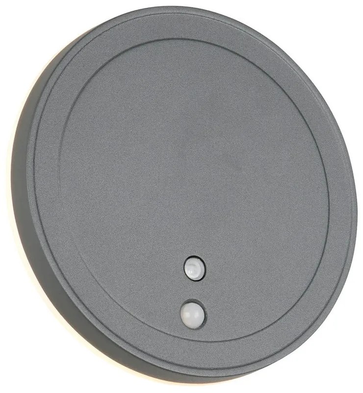 LED nástenné vonkajšie svietidlo ø 14 cm Fortaleza – Reality