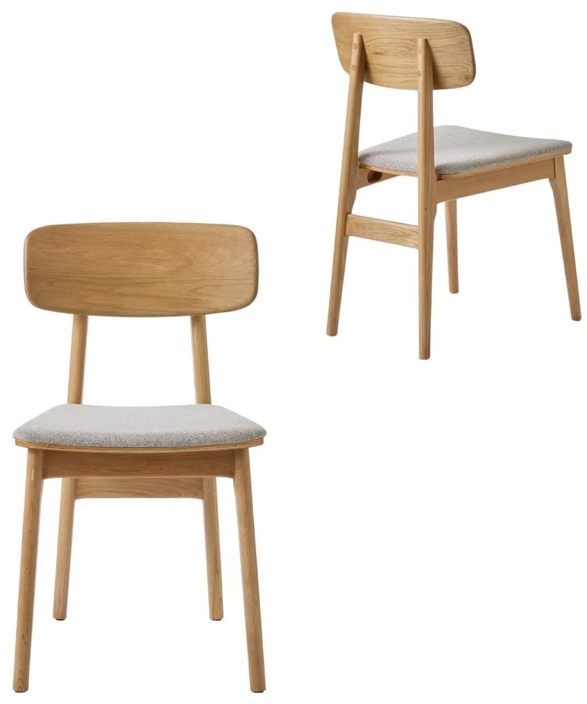 Jedálenská stolička Livo, dub (38444205)