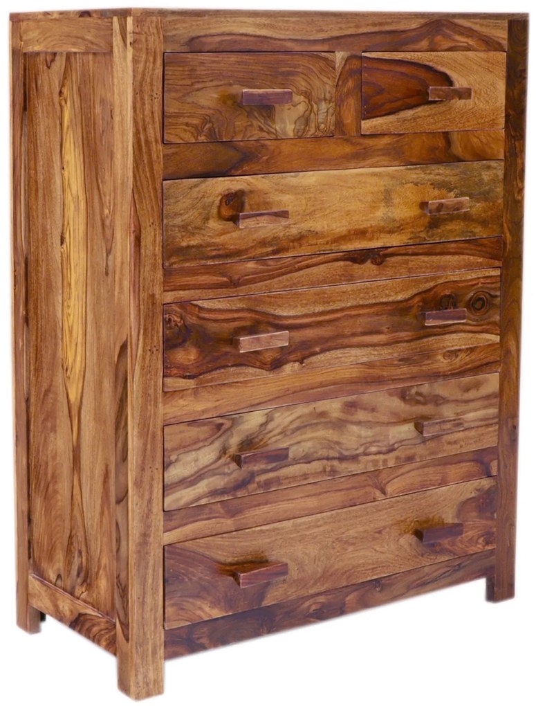 furniture-nabytek.cz - Komoda se zásuvkami z masívneho palisandrového dreva 90x120x45