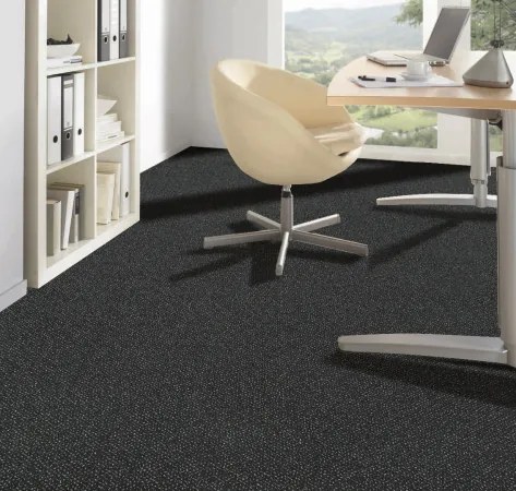 Koberce Breno Metrážny koberec SATURNUS 78, šíře role 400 cm, čierna, viacfarebná