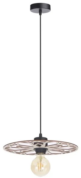 Luster na lanku FALCO 1xE27/60W/230V pr. 30 cm béžová