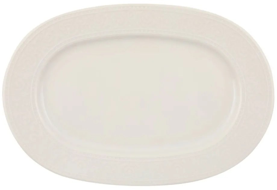 Porcelánová sada 53 ks talířů Porcelain bílá