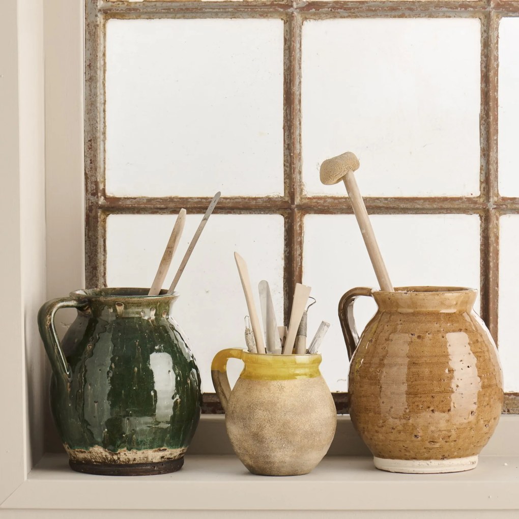 Ib Laursen Keramická váza Avignon Mustard