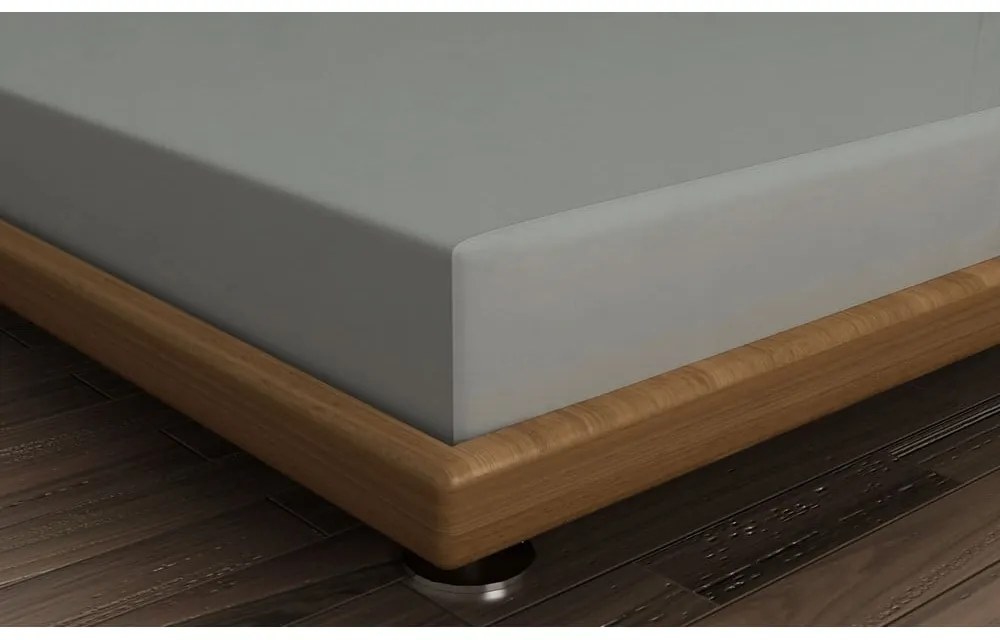 Tmavosivá napínacia bavlnená plachta 140x200 cm – Mijolnir