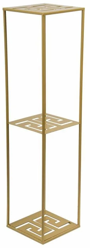 Stojan na kvety 100 cm zlatý