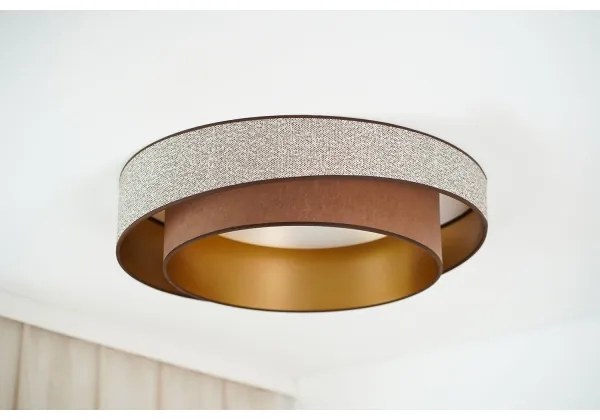 Brilagi - LED Stropné svietidlo VEGAS SHINE LED/24W/230V pr. 60 cm hnedá