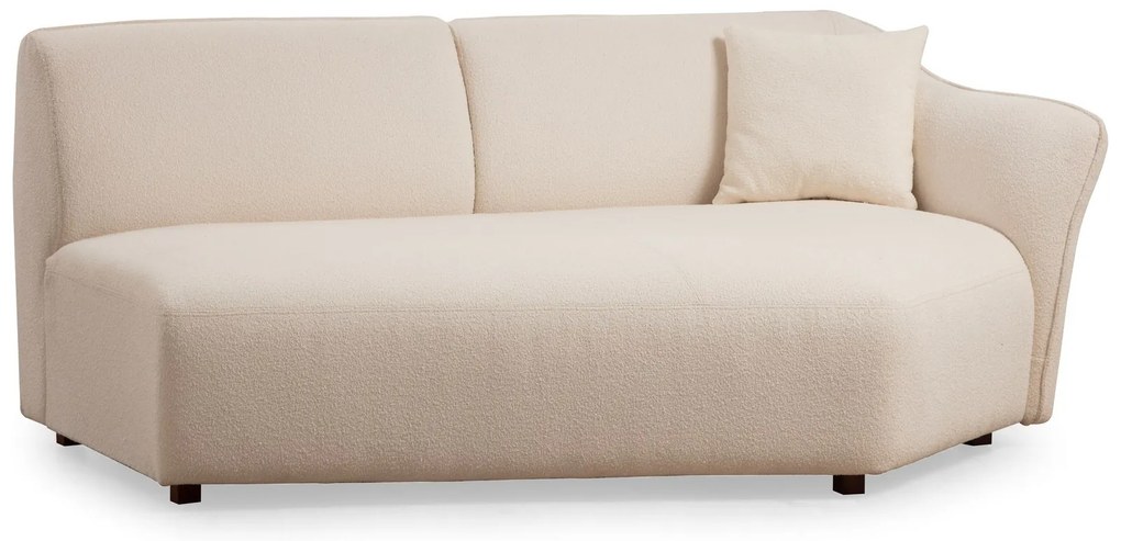 Atypická rohová pohovka Mentis, 360 x 108 cm, krémová