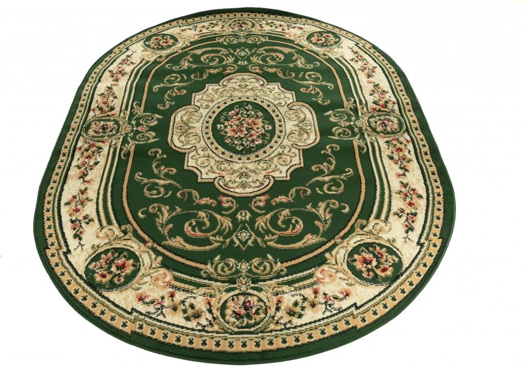 TA Koberec F744A ZELENÝ ATLAS PP OV Rozmer: 180x250 cm