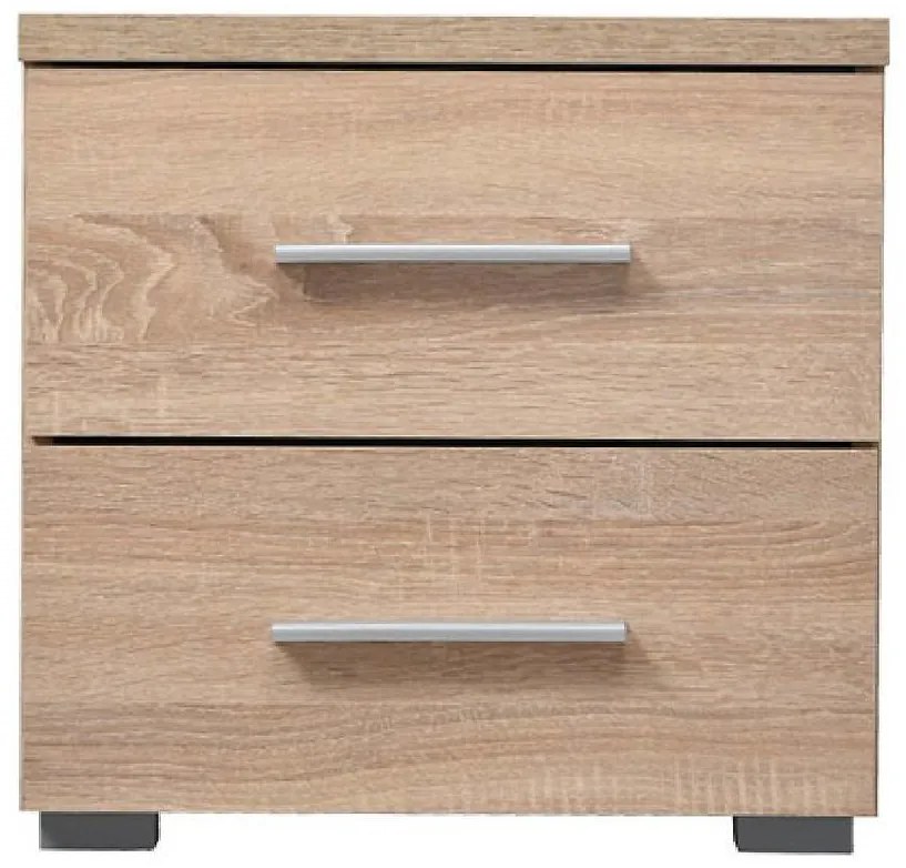 Nočný stolík Uni NO2F sonoma 11008695