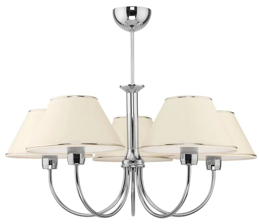 Jupiter 1580 - BG 5 CH - Luster na tyči BEGAMO 5xE27/60W