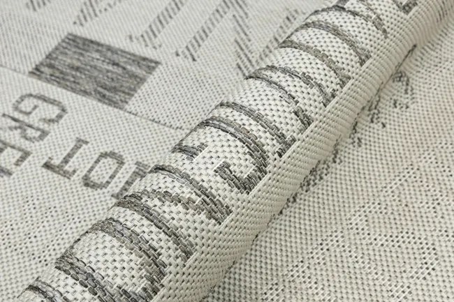 Koberec / Behúň FLEX 19118/P19 hnedý / krémový