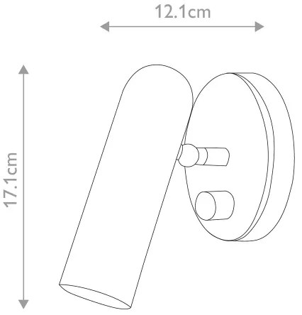 Hinkley HK-DAX1-HB - stmievateľné LED nástenné svietidlo DAX LED/9W/230V 3000K zlaté